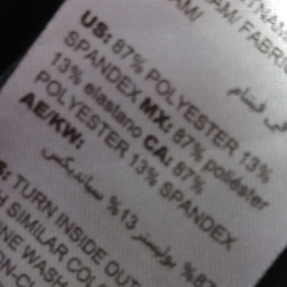 vegan leather ankle pants Chico's  textured - Picture 7 of 7